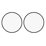 OnePlus Watch 3 (46mm) Skärmskydd - 2 st. - Genomskinlig / Svart Kant