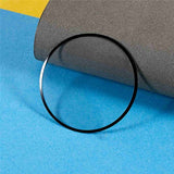 OnePlus Watch 3 (46mm) Skärmskydd - 2 st. - Genomskinlig / Svart Kant