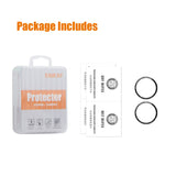 ENKAY OnePlus Watch 3 (43mm) Skärmskydd - 2 st. - Genomskinlig / Svart Kant