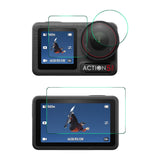 DJI Osmo Action 5 Pro Skärmskyddsset - 9H - Genomskinlig
