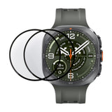 Samsung Galaxy Watch Ultra 2 (47mm) Skyddsfilm - 2 st - Genomskinlig / Svart Kant