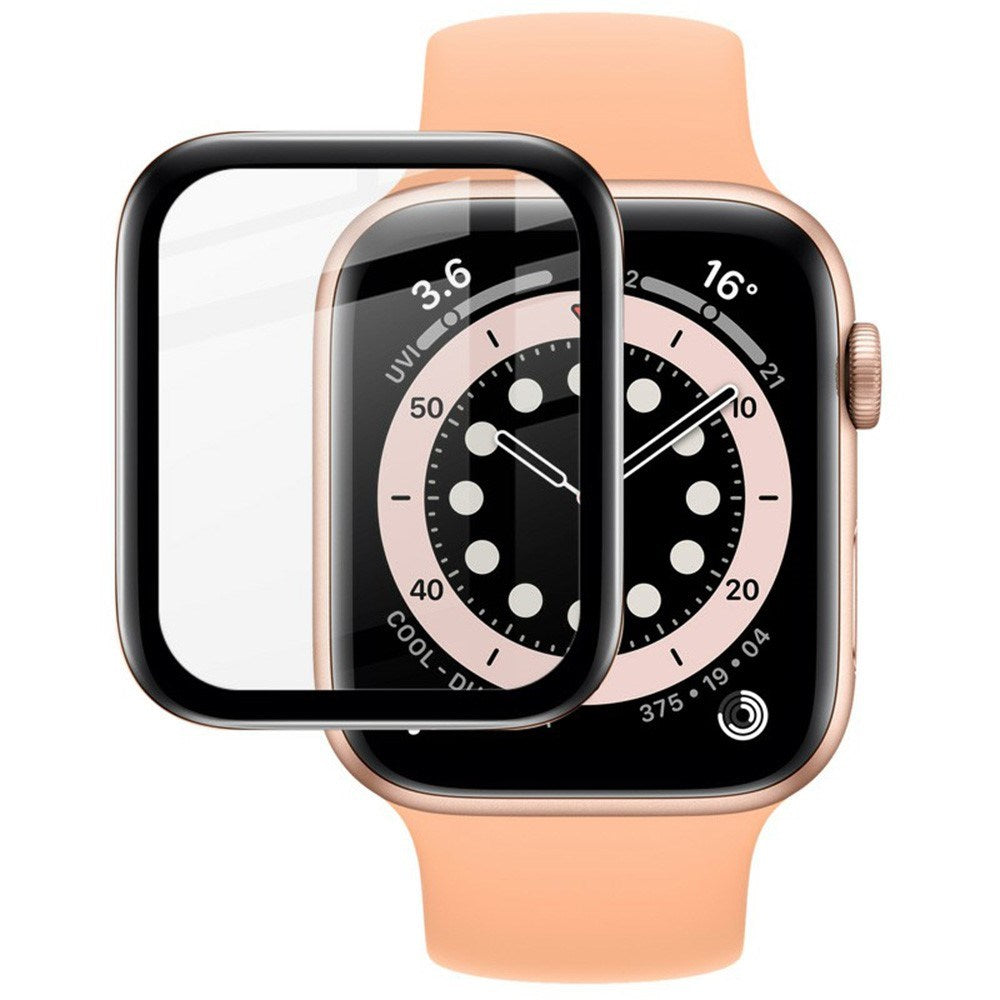 Apple Watch SE / 6 / 5 / 4 (40mm) IMAK Skärmskyddsglas - Genomskinlig / Svart