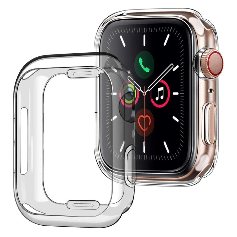 Apple Watch 7/8/9 (41mm) Skal Flexibel Plast - Transparent