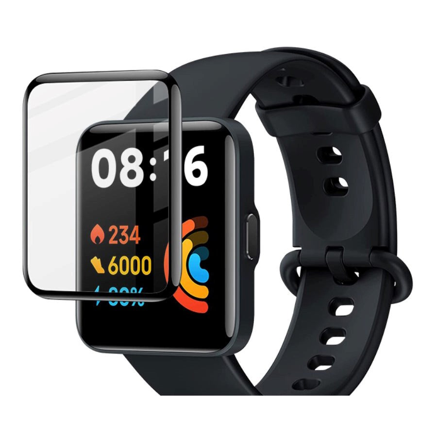 Xiaomi Redmi Watch 2 Lite IMAK Protective Glass - Svart / Transparent