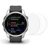 Garmin Fenix 7S Arc Edge Skärmskydd Härdat Glas 2 Styck - Transparent