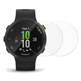 Garmin Forerunner 45 Plus Arc Edge Skärmskydd Härdat Glas 2 Styck - Transparent