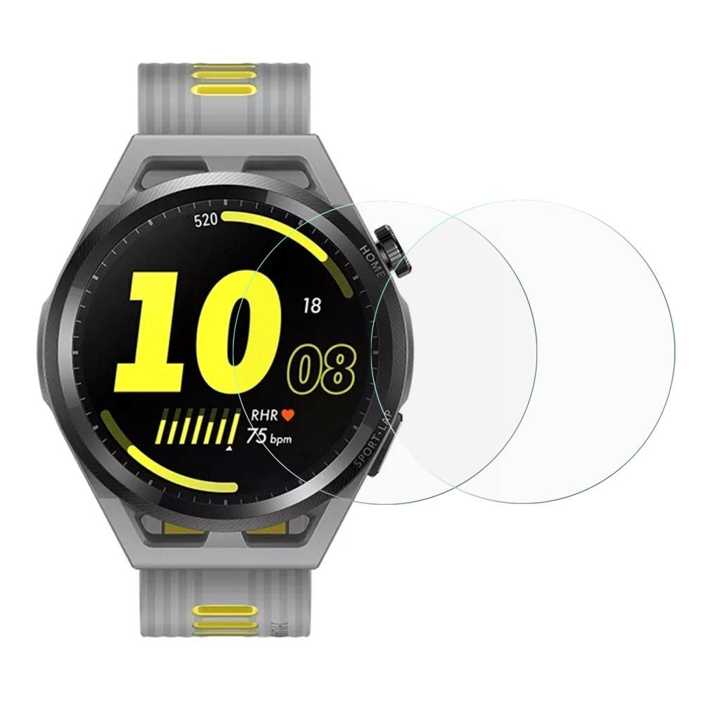 Huawei Watch GT Runner Arc Edge Skärmskydd Härdat Glas 2 Styck - Transparent