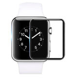 Apple Watch 7/8 (41mm) Skärmskydd Full Fit - Svart Kant