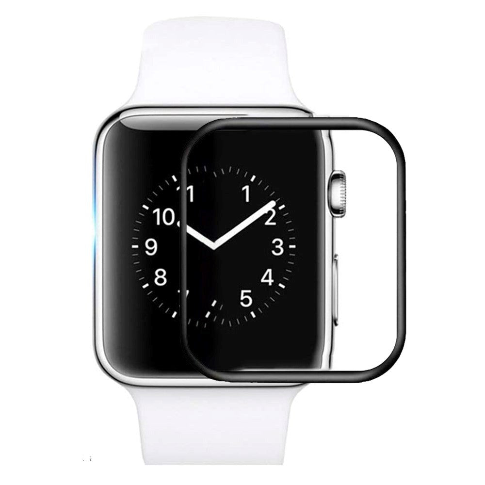 Apple Watch Ultra 1/2 (49mm) Skärmskydd Full Fit - Svart Kant