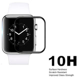 Apple Watch Ultra 1/2 (49mm) Skärmskydd Full Fit - Svart Kant