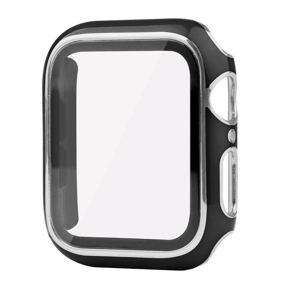 Apple Watch Ultra 1/2 (49mm) Skal i Hårdplast med Inbyggt Skärmskydd - Svart / Silver