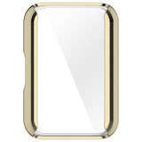 Samsung Galaxy Fit3 Plast Skal m. Inbyggt Skärmskydd - Guld