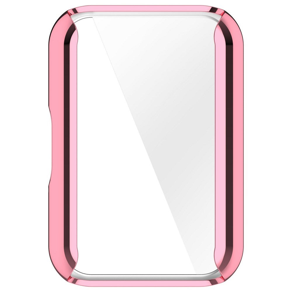 Samsung Galaxy Fit3 Plast Skal m. Inbyggt Skärmskydd - Pink