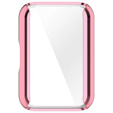 Samsung Galaxy Fit3 Plast Skal m. Inbyggt Skärmskydd - Pink