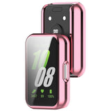 Samsung Galaxy Fit3 Plast Skal m. Inbyggt Skärmskydd - Pink