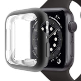 Apple Watch Ultra 3 / 2 / 1 (49mm) Flexibelt Plast Skal m. Skärmskydd - Svart