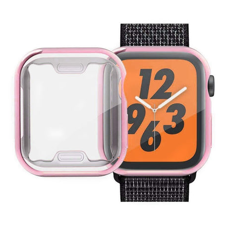 Apple Watch Ultra 3 / 2 / 1 (49mm) Flexibelt Plast Skal m. Skärmskydd - Rosa