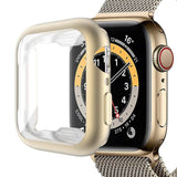 Apple Watch Ultra 3 / 2 / 1 (49mm) Flexibelt Plast Skal m. Skärmskydd - Guld