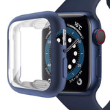 Apple Watch Ultra 3 / 2 / 1 (49mm) Flexibelt Plast Skal m. Skärmskydd - Blå