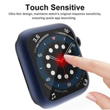 Apple Watch Ultra 3 / 2 / 1 (49mm) Flexibelt Plast Skal m. Skärmskydd - Blå