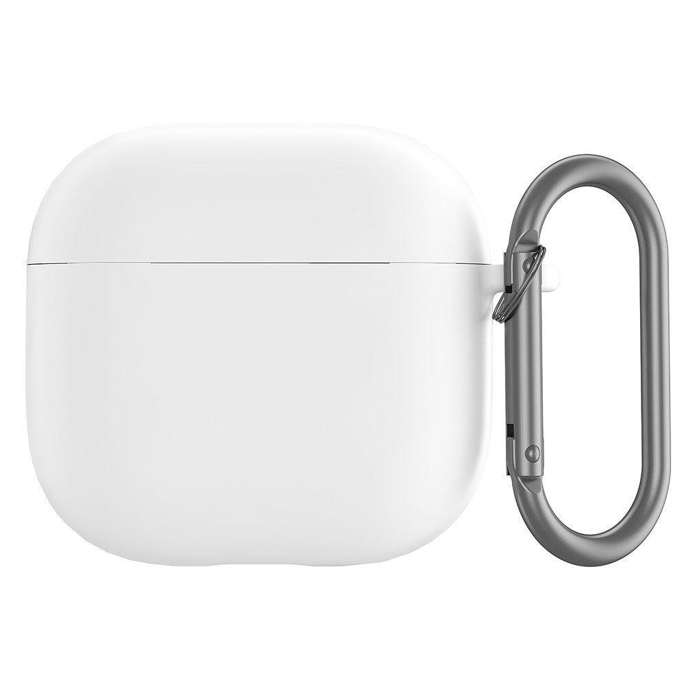 Apple AirPods (4. gen.) Silikon Fodral med Harbinhake - Vit