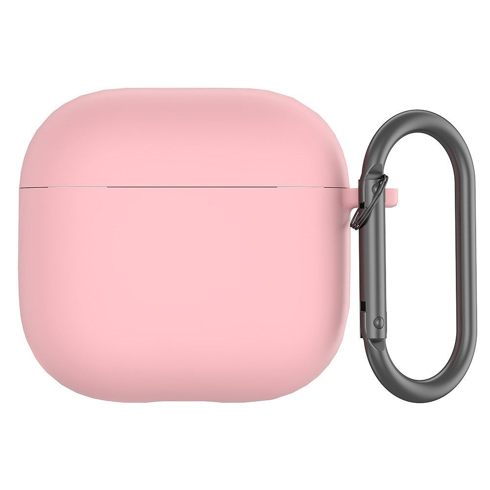 Apple AirPods (4. gen.) Silikon Fodral med Harbinhake - Rosa