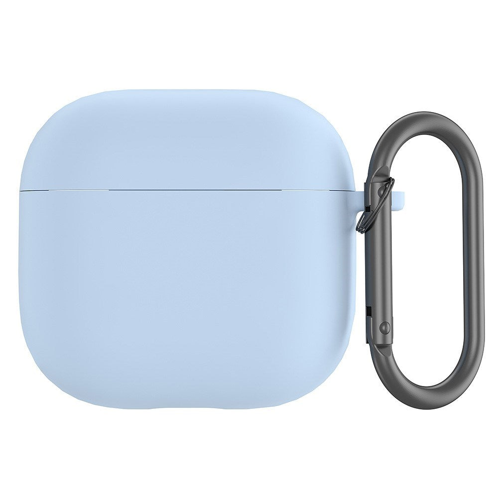 Apple AirPods (4. gen.) Silikon Fodral med Harbinhake - Ljusblå