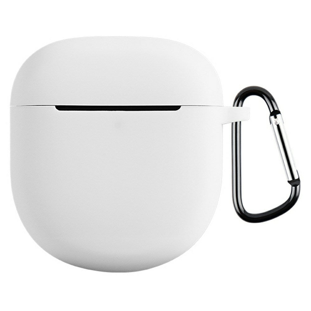 Bose QuietComfort Earbuds II Silikonfodral med Karbinhake – Vit