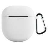Bose QuietComfort Earbuds II Silikonfodral med Karbinhake – Vit