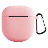 Bose QuietComfort Earbuds II Silikonfodral med Karbinhake – Rosa
