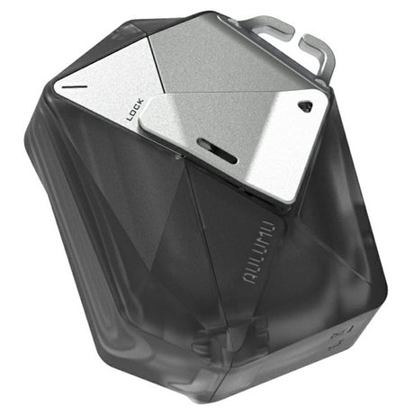 Apple AirPods Pro (3. Gen.) AULUMU Geometrisk Plast Skal m. Rem - Svart