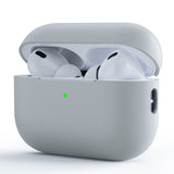 Apple AirPods Pro (2. Gen.) Tvådelat Silikon Fodral – Grå