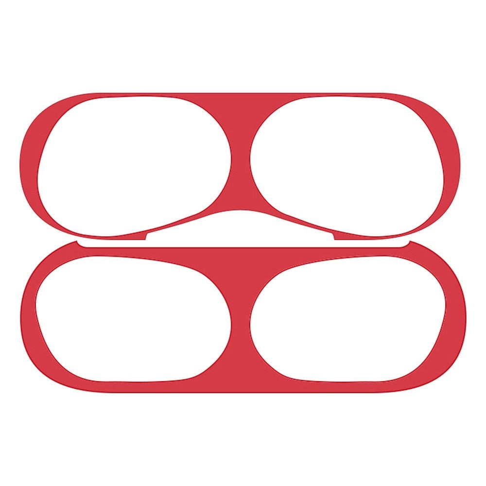 Apple AirPods Pro (2. Gen.) Laddningsfodral Dammskydd – Röd