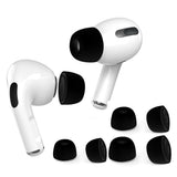 AirPods Pro (1:a & 2:a Gen.) AHASTYLE Silikonöronproppar - S / M / L - Svart