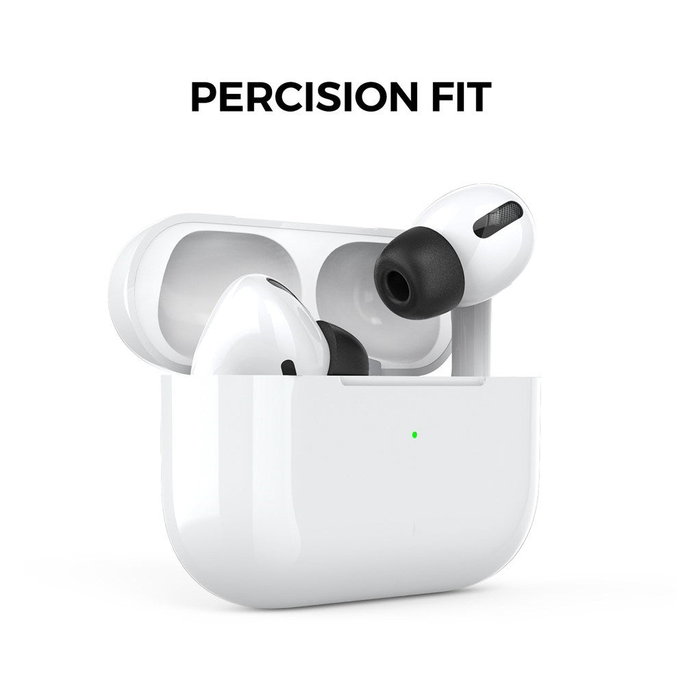 AirPods Pro (1. & 2. Gen.) AHASTYLE WG28 Memory Foam Öronproppar - Stl. S - Svart