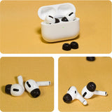 AirPods Pro (1. & 2. Gen.) AHASTYLE WG28 Memory Foam Öronproppar - Stl. L - Svart