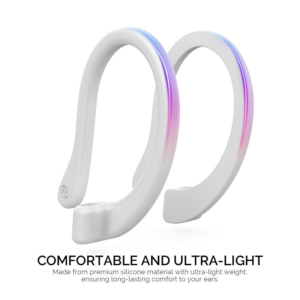 AirPods / AirPods Pro Flexible Magnetic Silikon Öronkrok - Vit