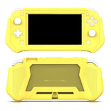 Nintendo Switch Lite 360° Plast Skal m. Skärmskydd - Gul