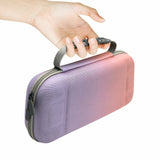 Nintendo Switch 2 Organisations- och Transportfodral med Handtag - Lila / Rosa