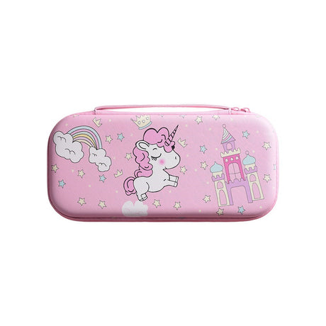 Nintendo Switch 2 Förvaringsväska m. Handtag & Design - Rosa