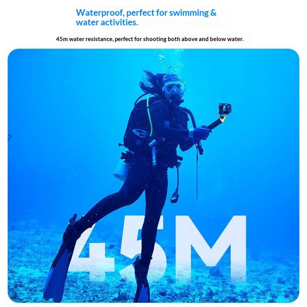 TELESIN Insta360 Ace Pro 2 Vattentätt Fodral med Fuktskyddsfilter - Genomskinlig