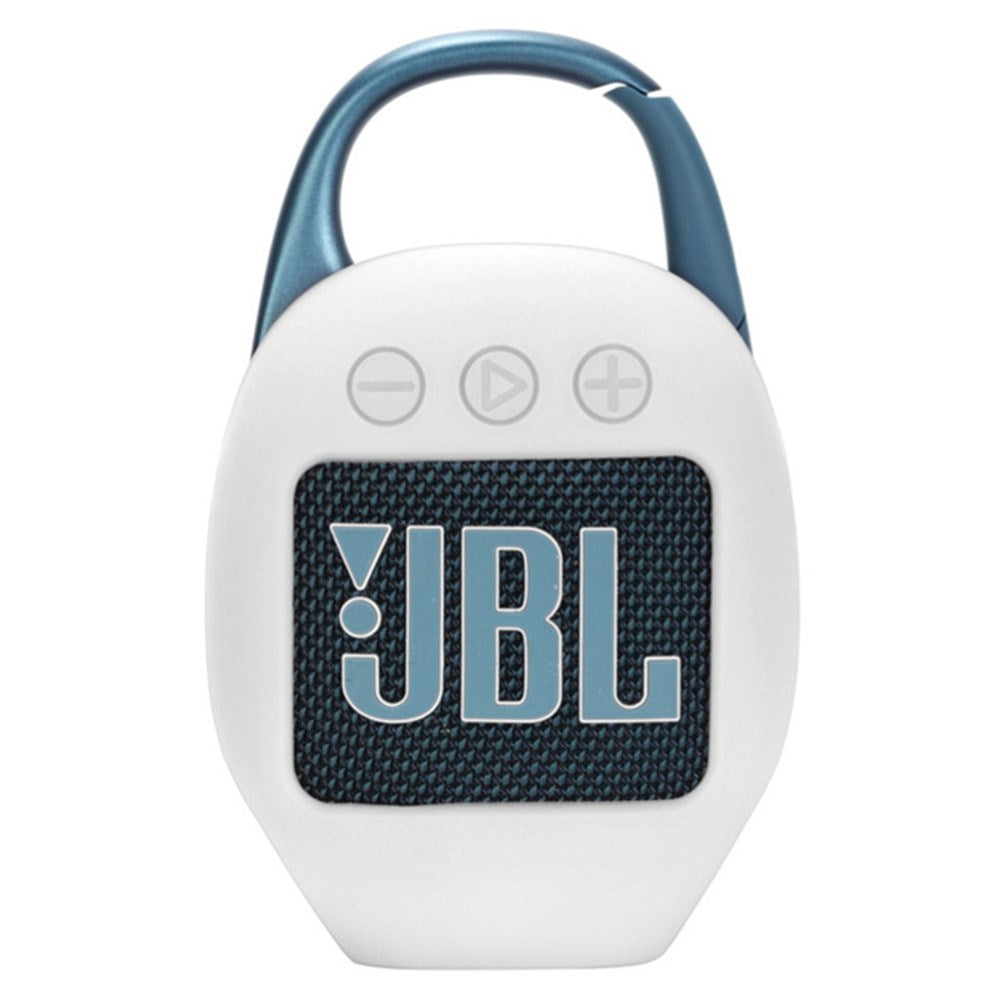 Silikon Fodral till JBL Clip 5 - Vit