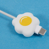 Kabelskydd för USB-C Kabel - Stekt Ägg