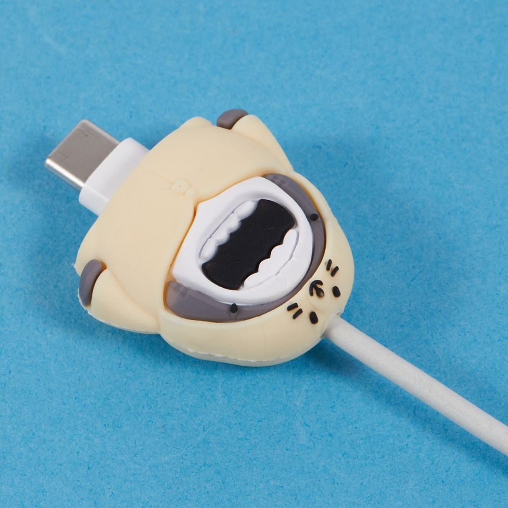 Kabelskydd för USB-C Kabel - Cool Haj i Jacka