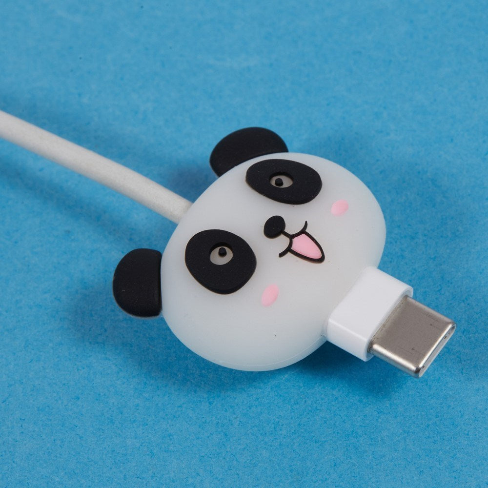 Kabelskydd för USB-C Kabel - Glad Panda