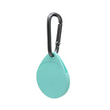 AirTag Silicone Case m. Carabiner - Mint Green