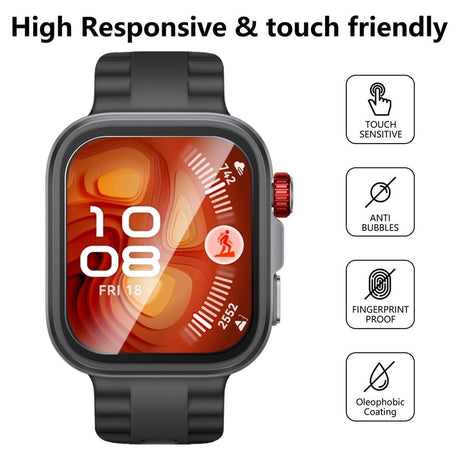 Huawei Watch Fit 4 Pro Skyddsfilm - 3 st - Genomskinlig