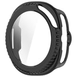 Samsung Galaxy Watch 8 Classic (46mm) Hårt Plast Fodral med Inbyggt Skärmskydd - Svart
