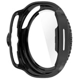 Samsung Galaxy Watch 8 Classic (46mm) Hårt Plast Fodral med Inbyggt Skärmskydd - Svart