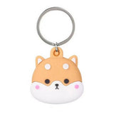Apple AirTag 1. & 2. Gen. Silikon Fodral - Nyckelring med Rolig Design - Shiba Inu